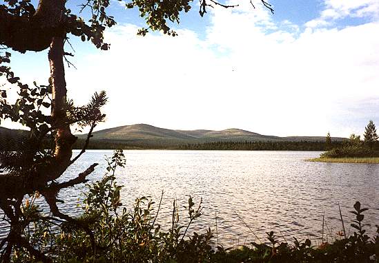 Jezero Luirojärvi 