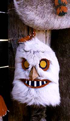 Maska Stala, zlého obra sámských pověstí